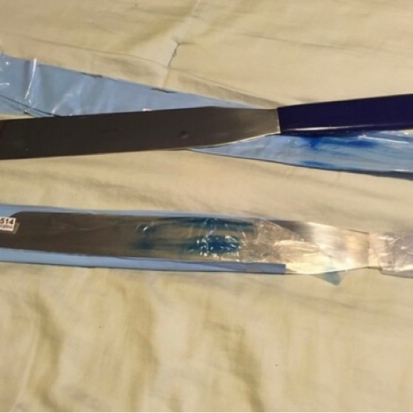 Bakers Cakes Cooking Flat Spatula Commercial Restaurant Frosting Icing Chef 18 - Picture 2 of 5